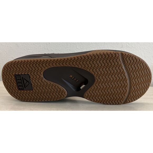 Reef CI6921 Fanning Baja Bottle Opener Sandals Men's Sz 12 Brown/Gum - Picture 9 of 14